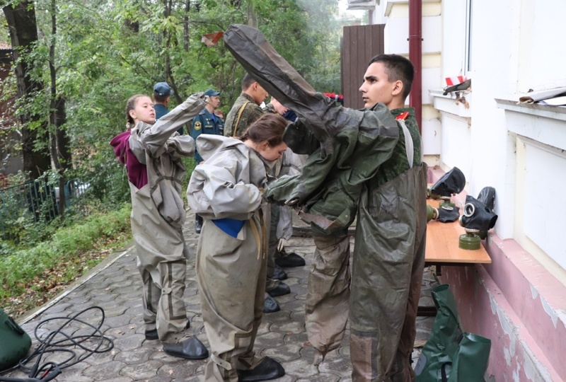 Соревнования по пожарно-спасательному направлению «Я – будущий спасатель» 17-18 сентября на базе МАОУ г. Хабаровска «Школа МЧС».